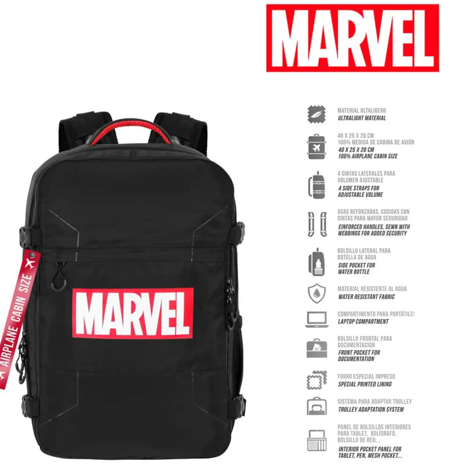 Marvel Juvenil > Mochila -