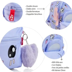 Online Apli Mochila Mini com 2 Compartimentos Coelho