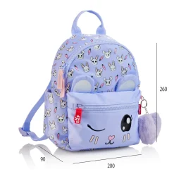 Online Apli Mochila Mini com 2 Compartimentos Coelho