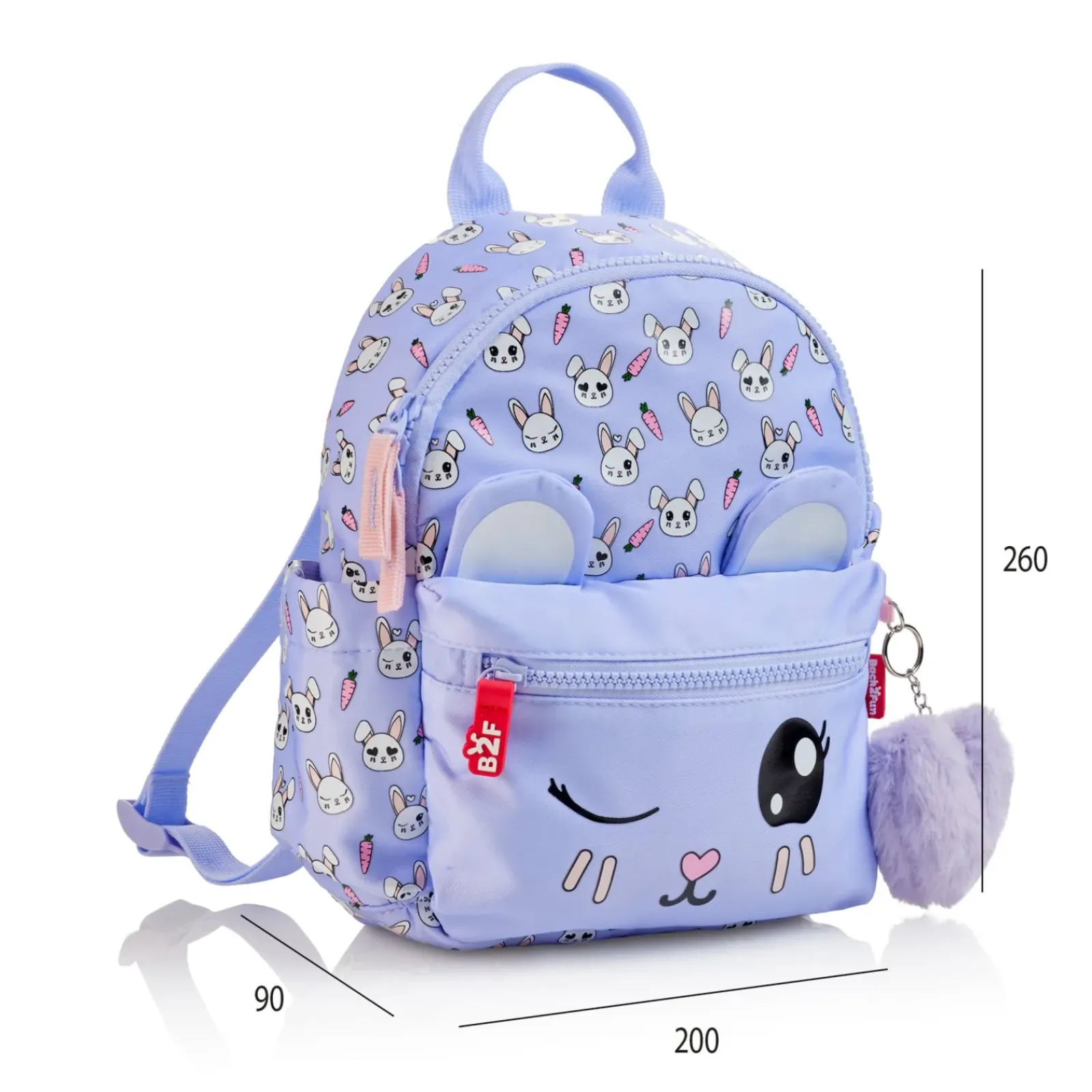 Online Apli Mochila Mini com 2 Compartimentos Coelho