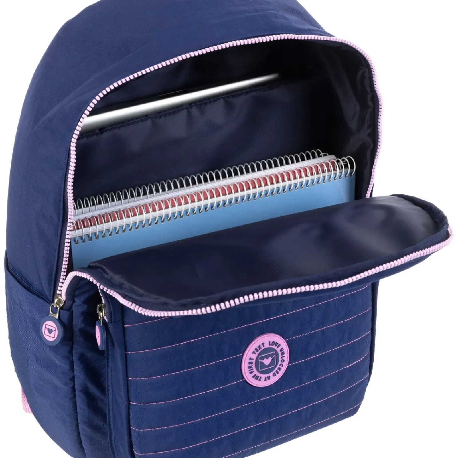 New Note! Mochila Puffy Azul