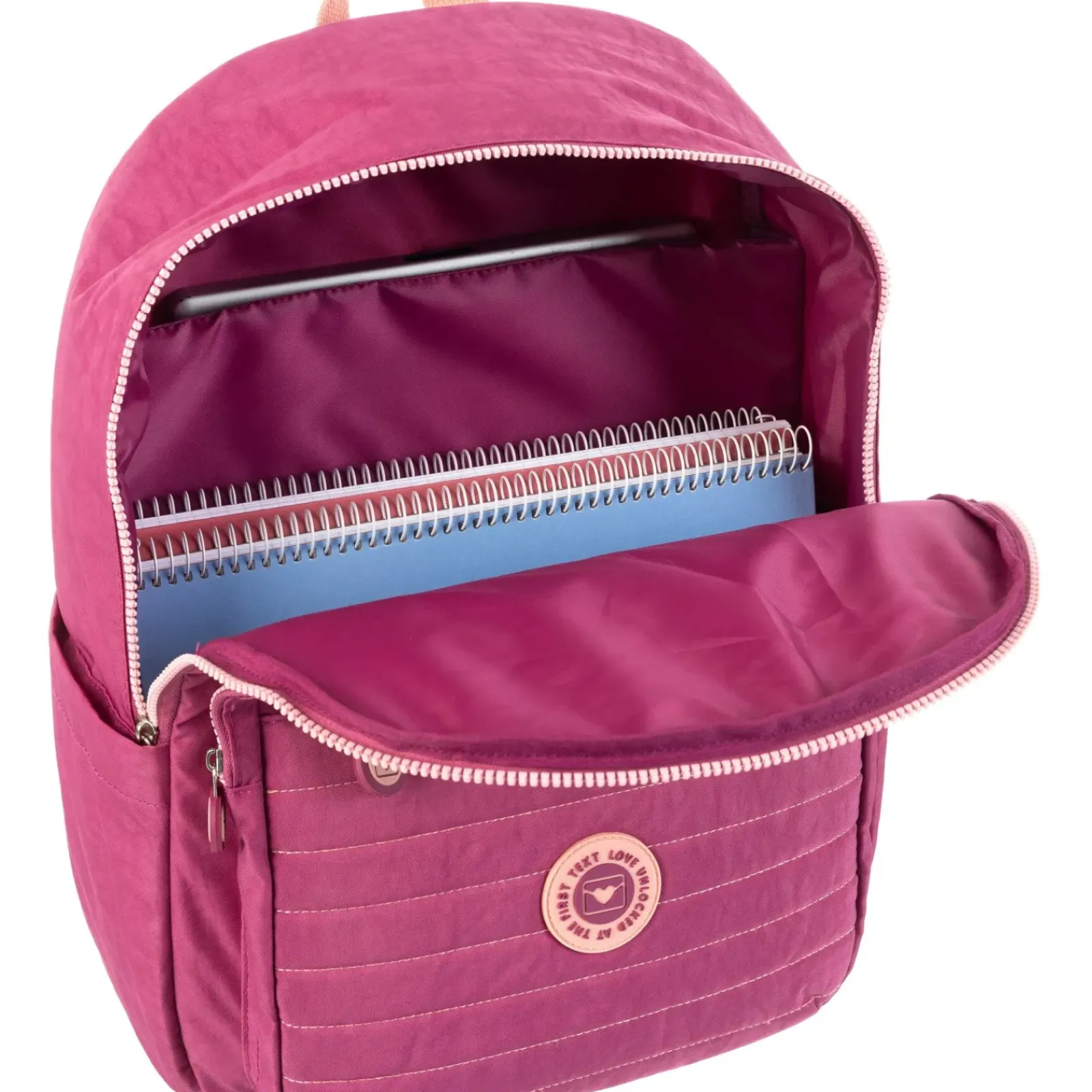 Hot Note! Mochila Puffy Rosa