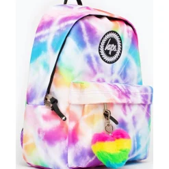 Clearance Hype Mochila Rainbow Heart Tie Dye