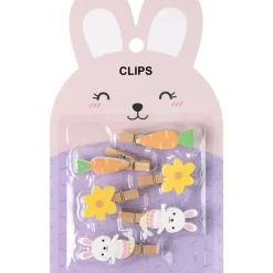 Outras Marcas Clips, Molas, Elásticos E Pioneses > Molas Madeira Fun Bunny Joy 6 Unidades