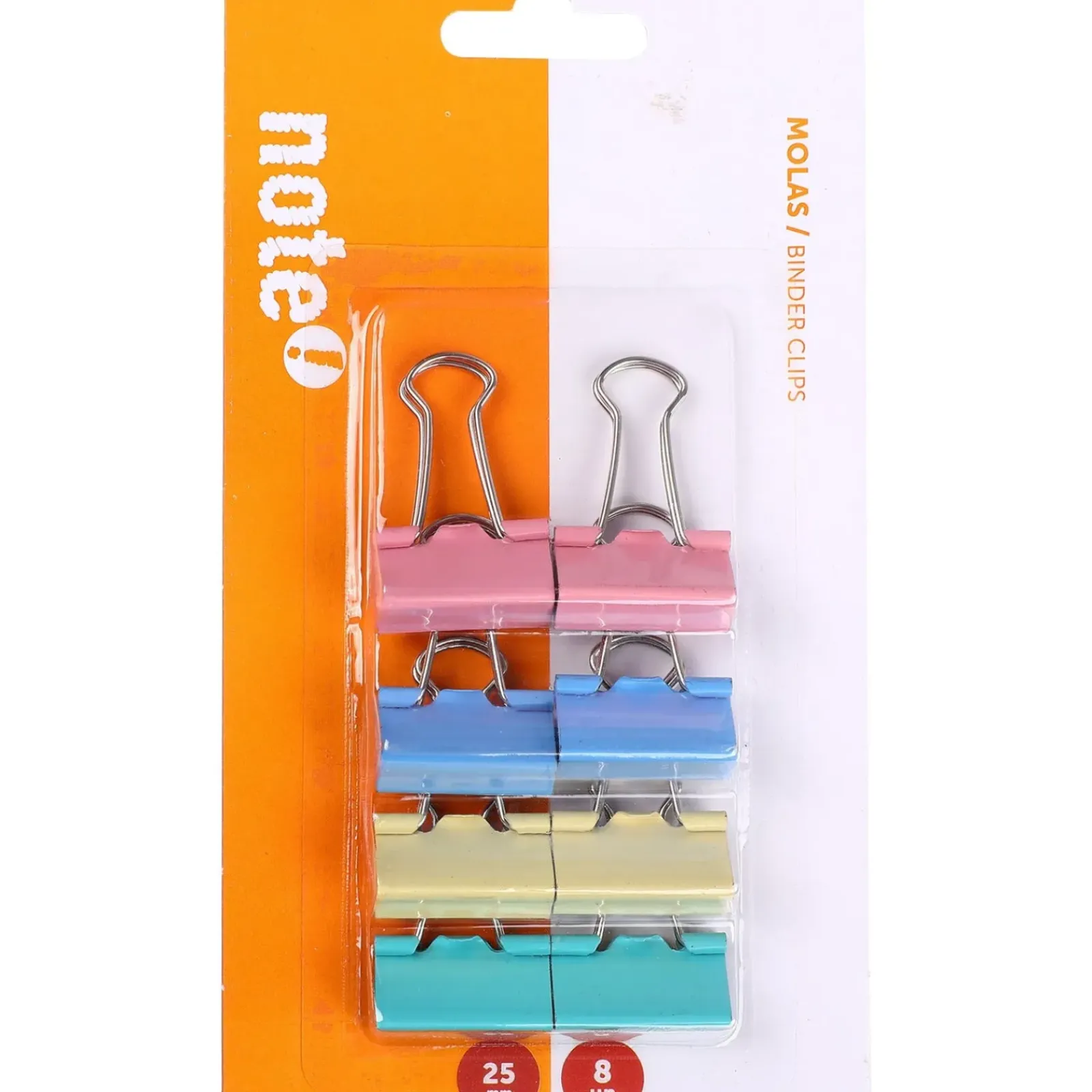 Note! Clips, Molas, Elásticos E Pioneses > Molas 25mm Neon 8 unidades