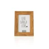 Outlet Kasa Moldura Madeira com Relevo 10 x 15cm