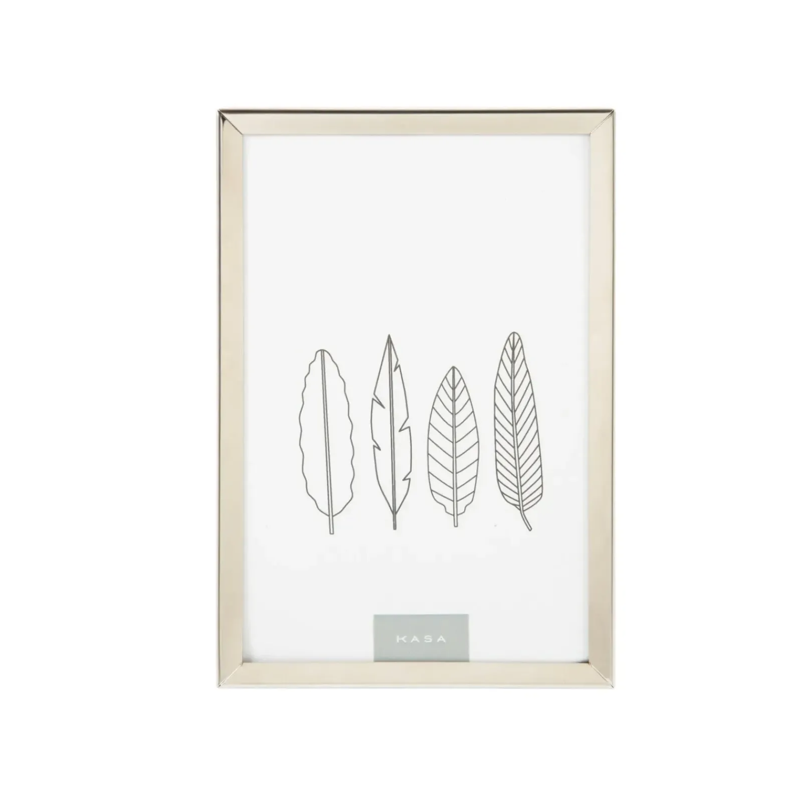 Kasa Molduras E Quadros > Moldura Prateada Lisa 10 x 15cm
