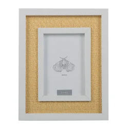 Hot Kasa Moldura 10 x 15cm com Rebordo Branco