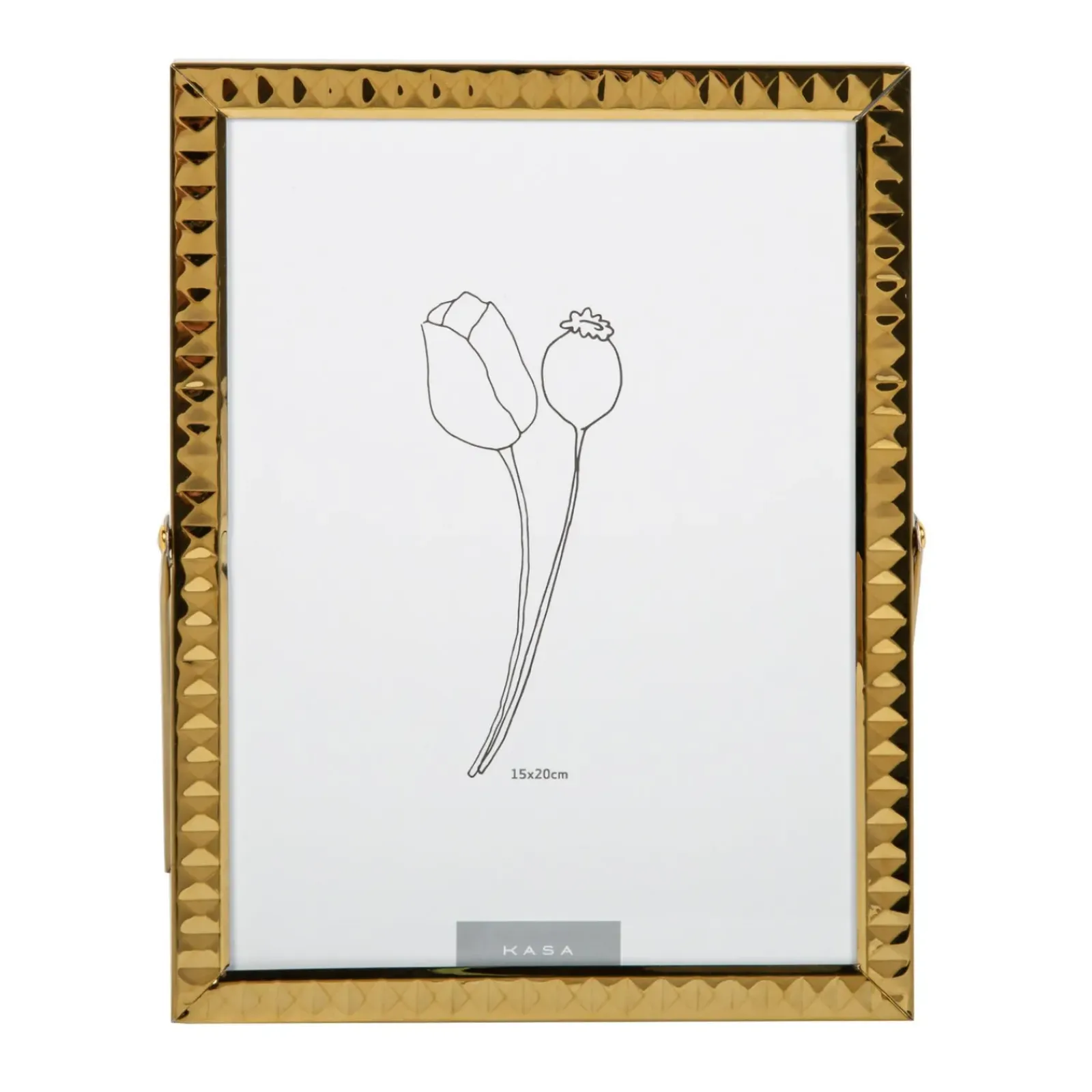 Kasa Molduras E Quadros > Moldura 15 x 20cm Dourada