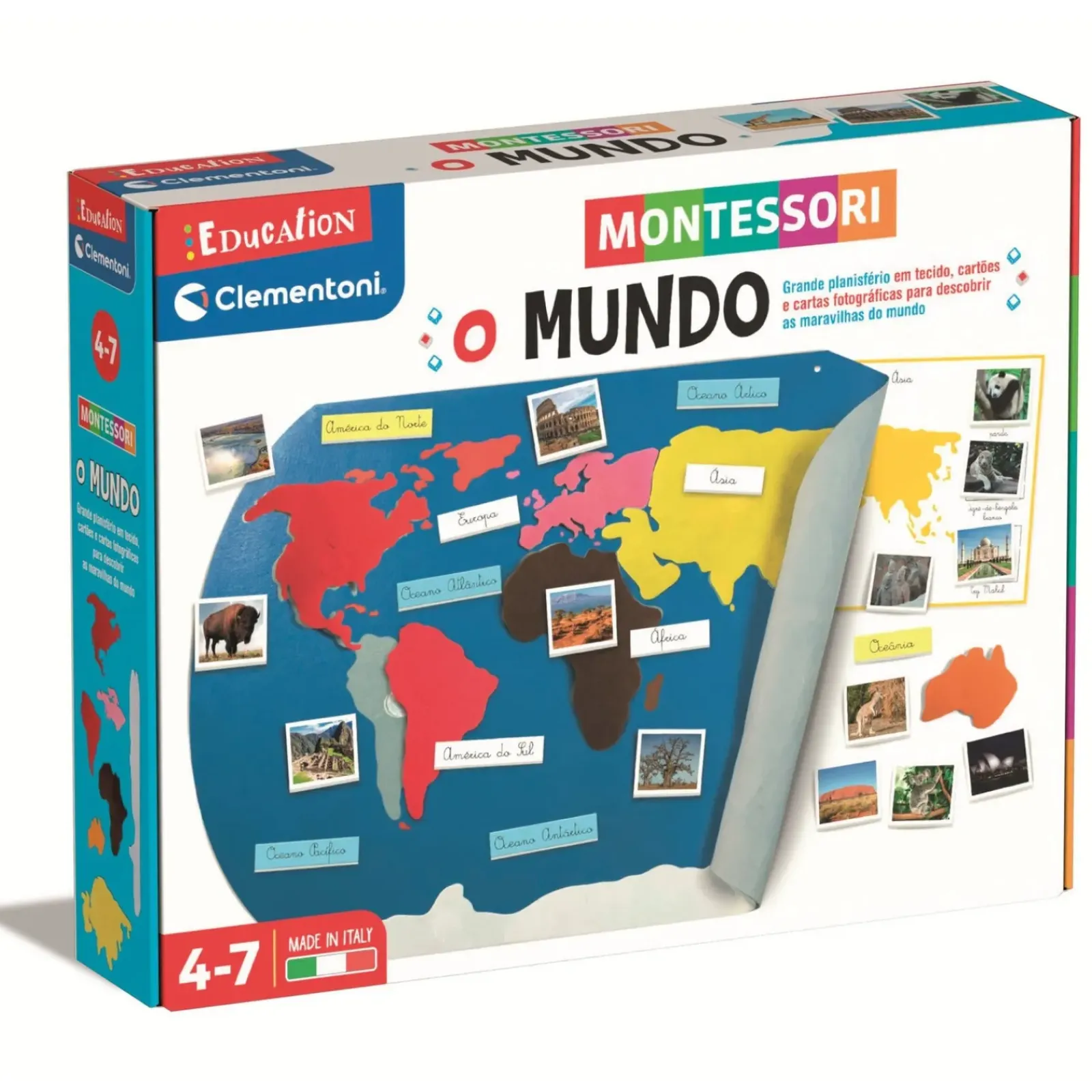 Clementoni Jogos Educativos E Científicos > Montessori - O Mundo