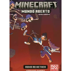 Booksmile Banda Desenhada E Novelas Gráficas > Mundo Aberto: Rumo ao Nether: Novela Gráfica de Stephanie Ramirez
