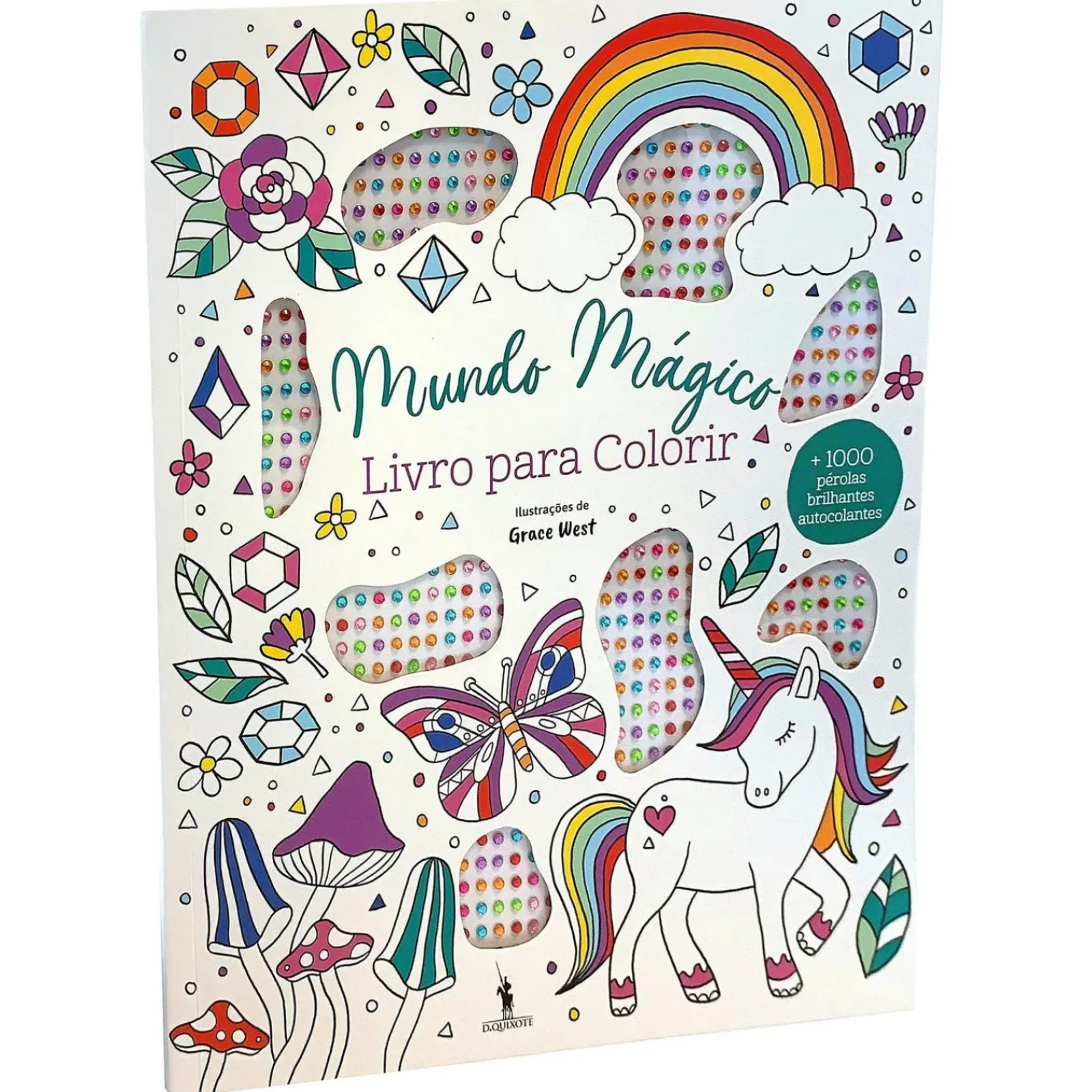 Hot Dom Quixote Mundo Mágico: Livro Colorir