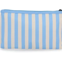 New Mr Wonderfull Nécessaire Riscas Azul Bege - I'M Crème