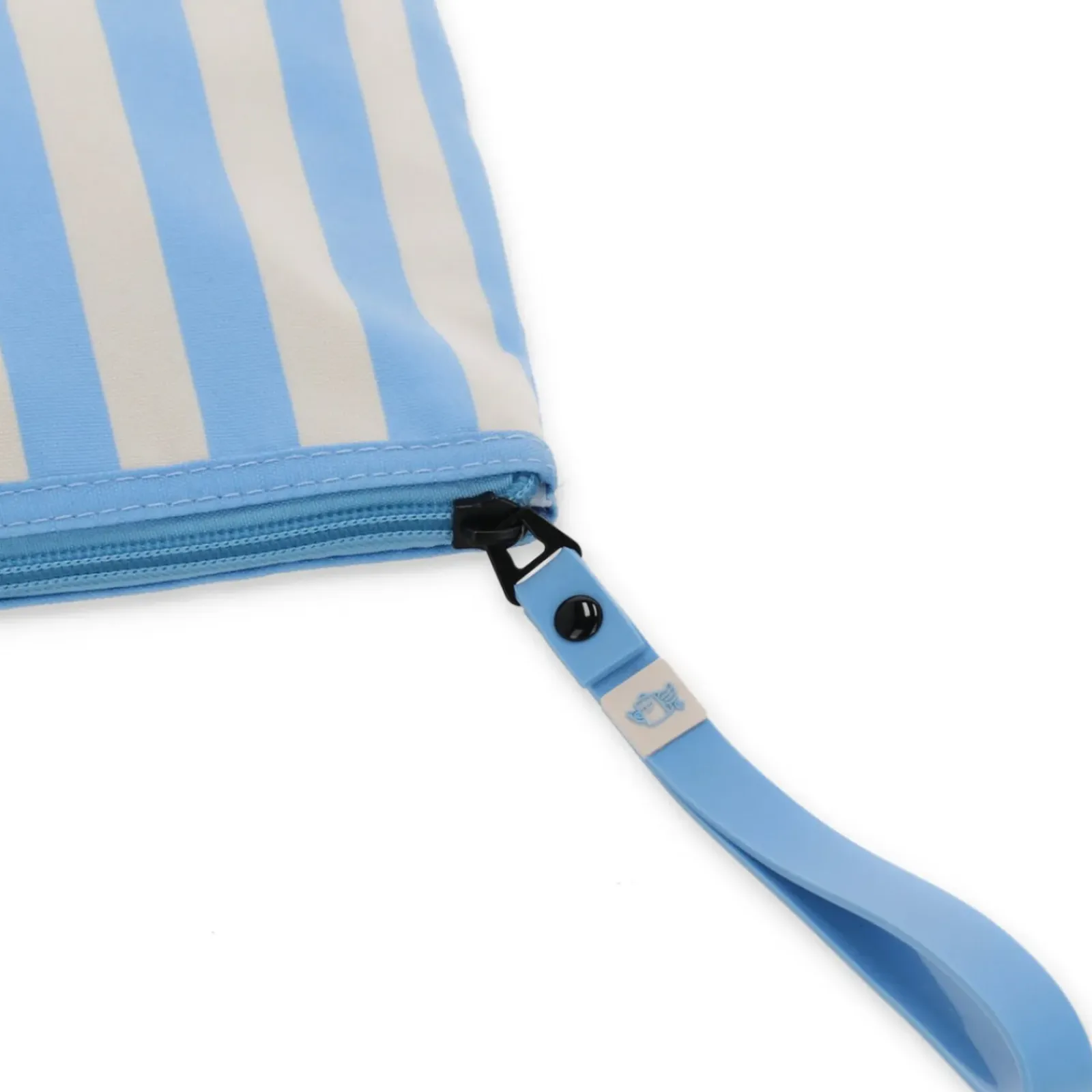 New Mr Wonderfull Nécessaire Riscas Azul Bege - I'M Crème