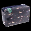 Aurea Bolsas E Necessaires > Necessaire com Dois Fechos - Blue Guau