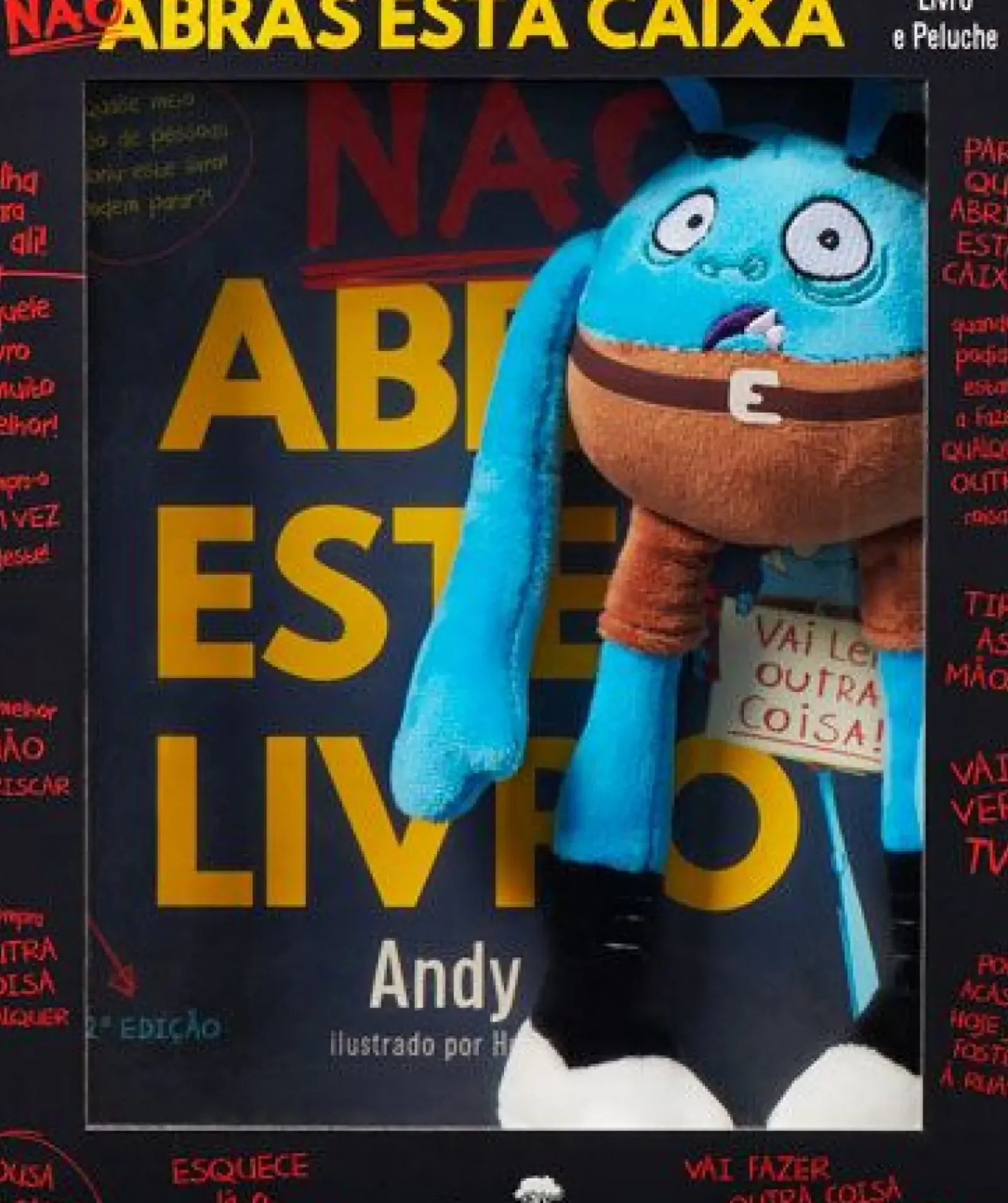 Jacaranda Literatura Infantil > Não Abras Esta Caixa - Não Abras Este Livro de Andy Lee
