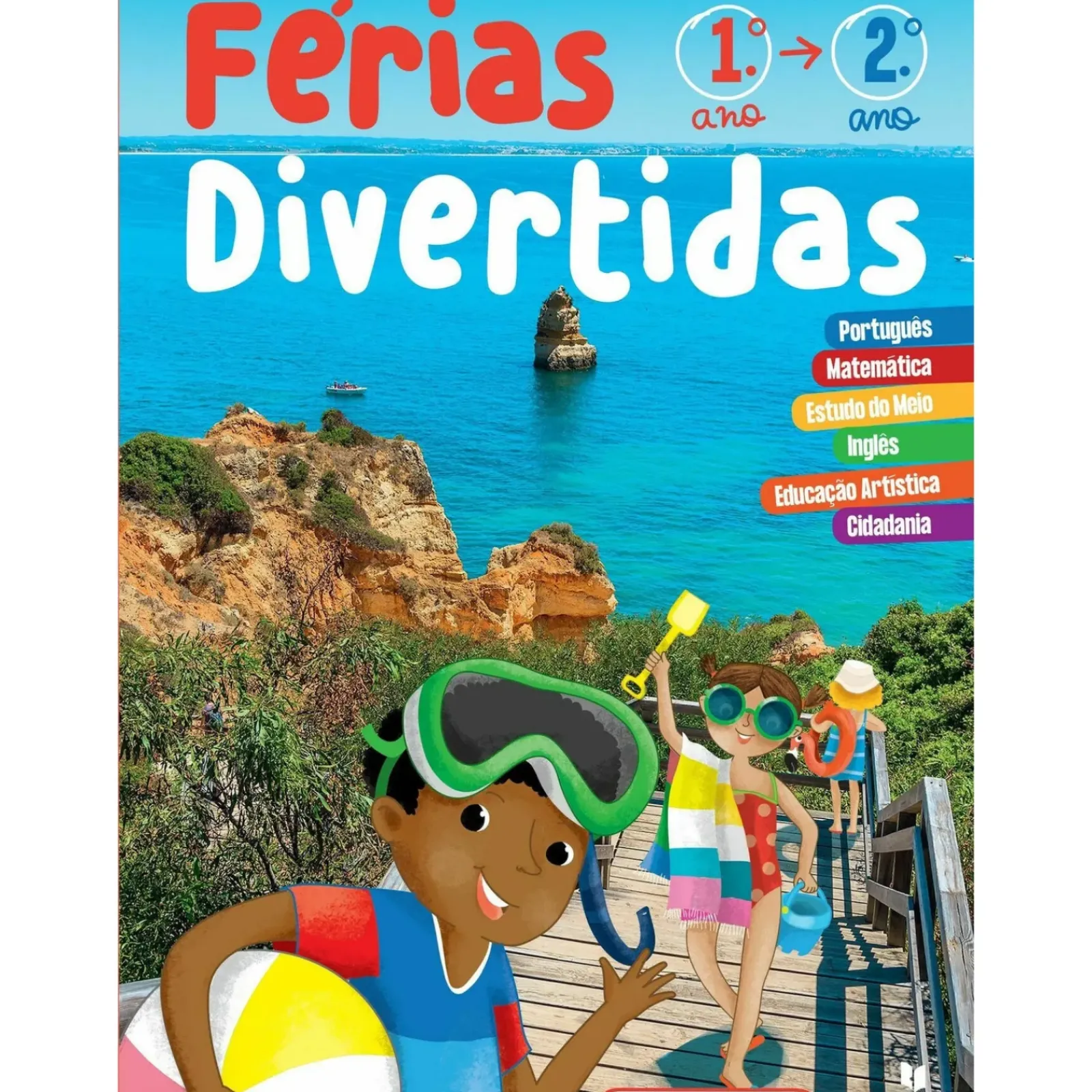 Texto Editores 1º Ciclo > Novas Férias Divertidas 1º Ano - 2023