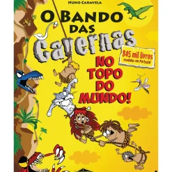 Note! Online Coleções Juvenis > O Bando das Cavernas Nº 37 de Nuno Caravela - No Topo do Mundo!
