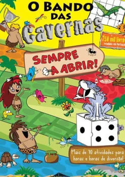 Booksmile Coleções Juvenis > O Bando das Cavernas - Sempre a Abrir! de Nuno Caravela