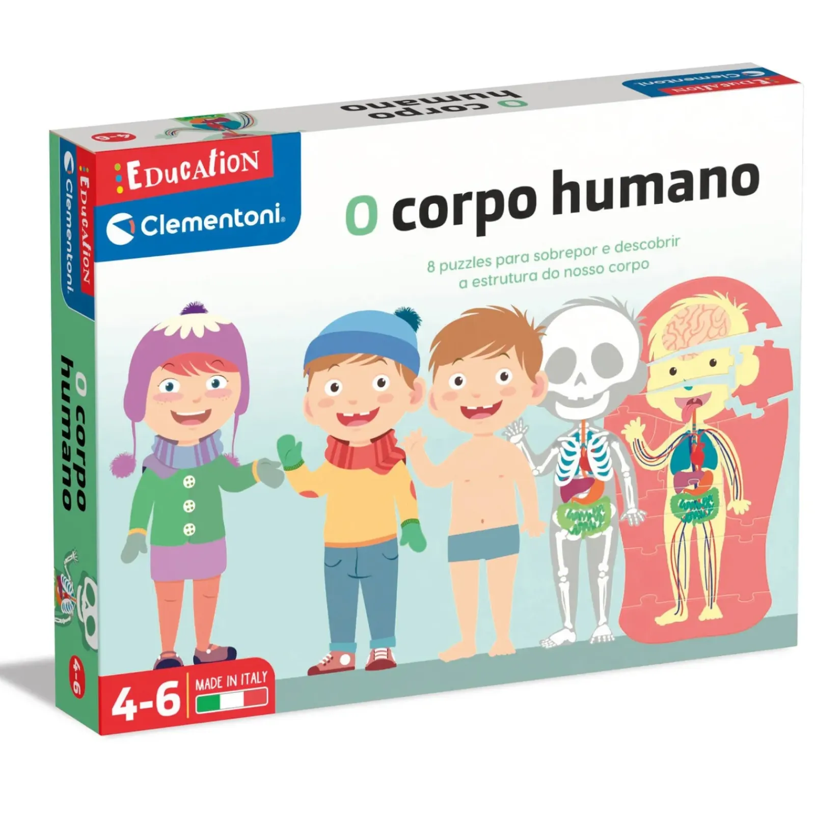Education Jogos Educativos E Científicos > O Corpo Humano Clementoni