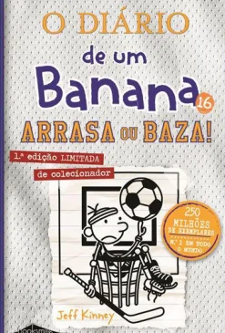 Outlet Booksmile O Diário de um Banana 16 de Jeff Kinney Arrasa ou Baza!