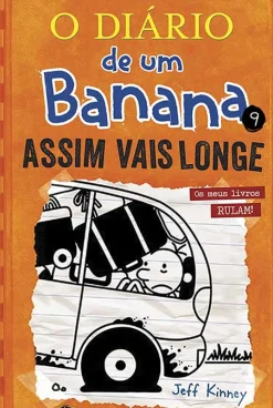 Clearance Booksmile O Diário de um Banana 9 de Jeff Kinney Assim Vais Longe (13ª Edição)