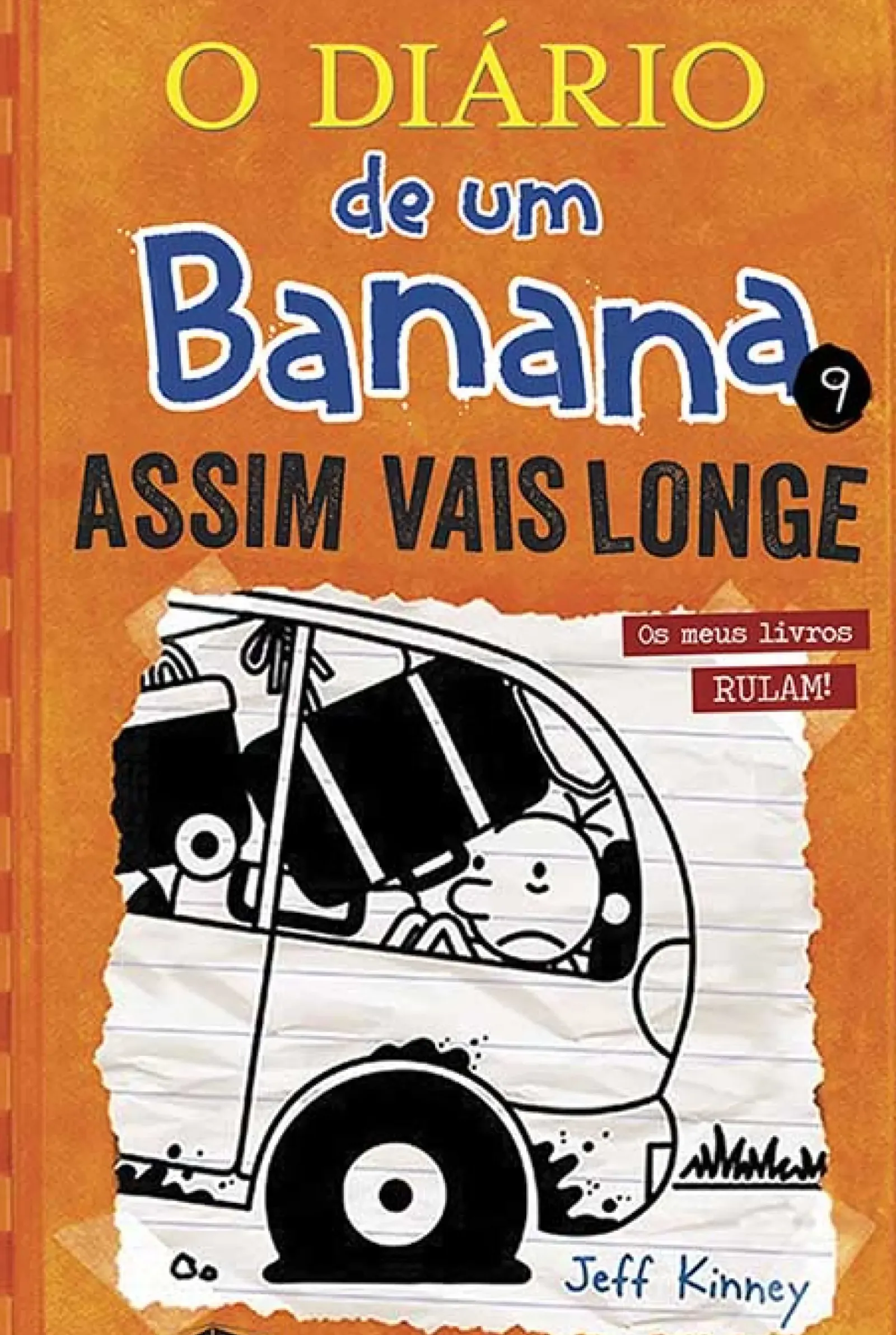 Clearance Booksmile O Diário de um Banana 9 de Jeff Kinney Assim Vais Longe (13ª Edição)