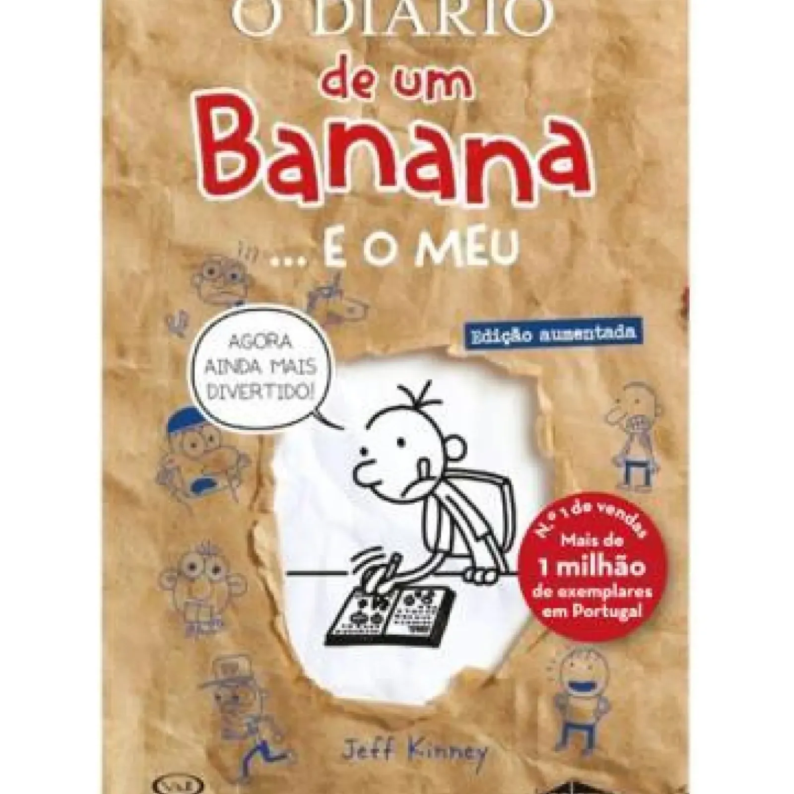 Clearance Booksmile O Diário de um Banana… e o Meu de Jeff Kinney (Edição Aumentada) (11ª Edição)