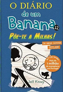 Booksmile O Diário de um Banana N.º 12 de Jeff Kinney Põe-te a Milhas! (8ª Edição)