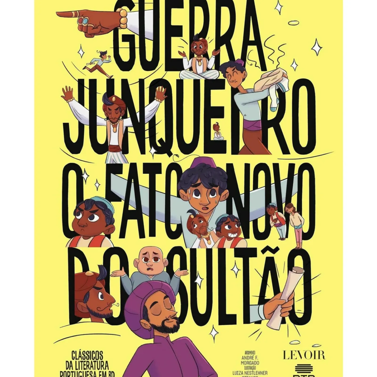 Levoir Banda Desenhada E Novelas Gráficas > O Fato Novo do Sultão de Guerra Junqueiro
