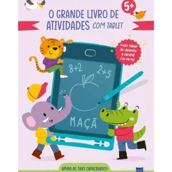 Yoyo Atividades > O Grande Livro de Atividades com Tablet - Escrever e Contar 5+ de BOOKS