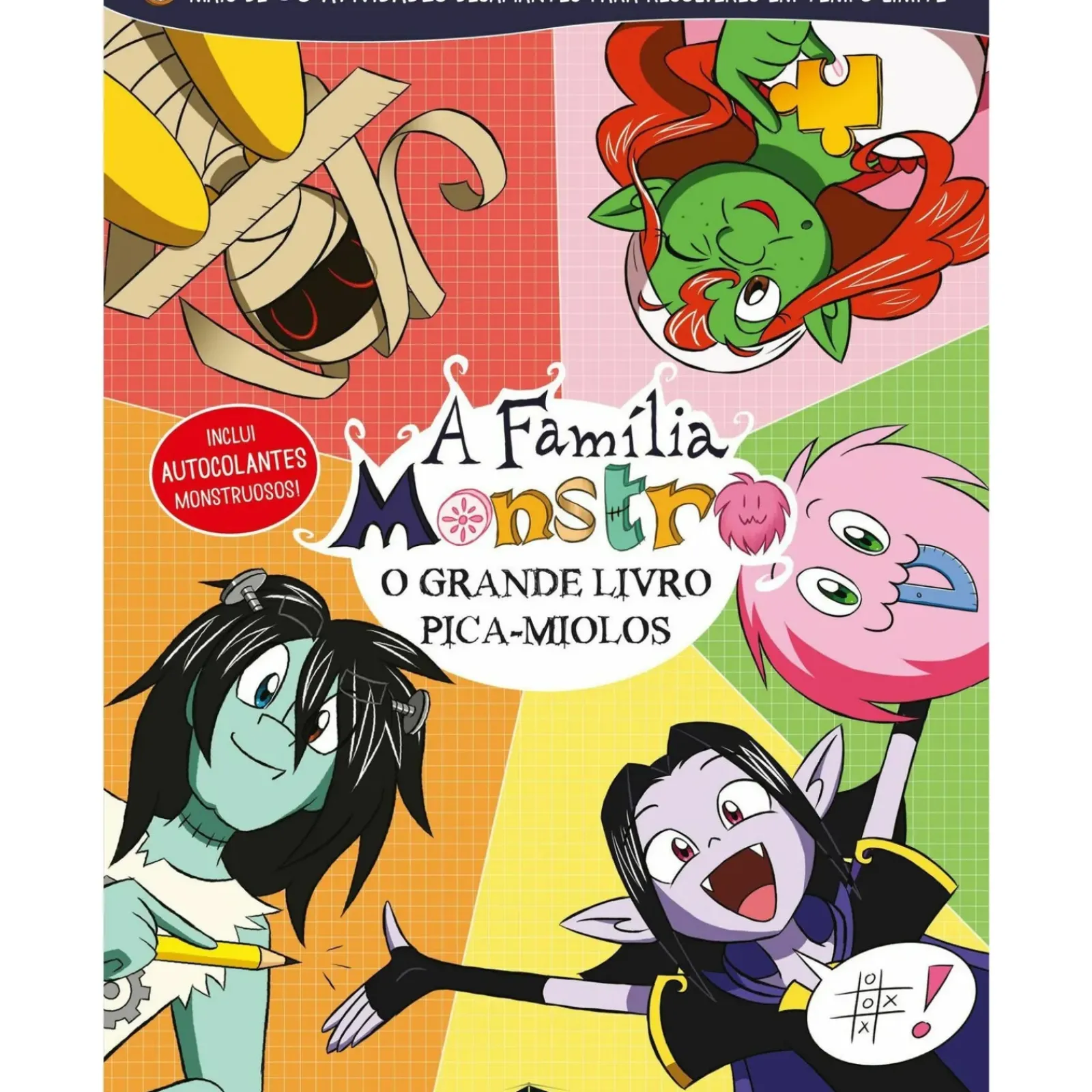 Booksmile Atividades > O Grande Livro Pica-Miolos: A Família Monstro 6 de Bruno Matos