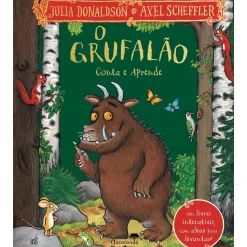 Jacarandá Literatura Infantil > O Grufalão - Conta e Aprende de Julia Donaldson e Axel Scheffler