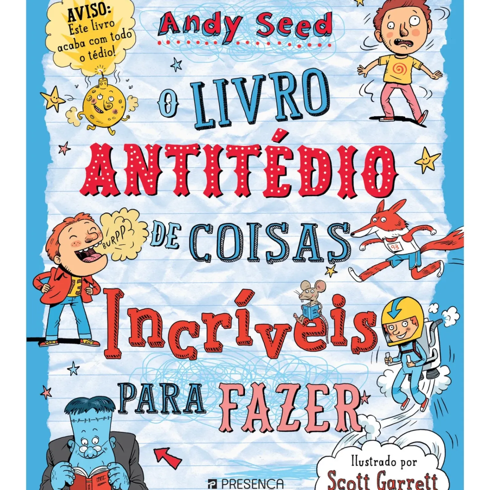 Hot Presença O Livro Antitédio das Coisas Incríveis para Fazer de Andy Seed