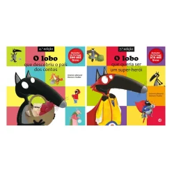 Online Zero A Oito O Lobo que Descobriu o País dos Contos | o Lobo que Queria Ser um Super-Herói de Orianne Lallemand