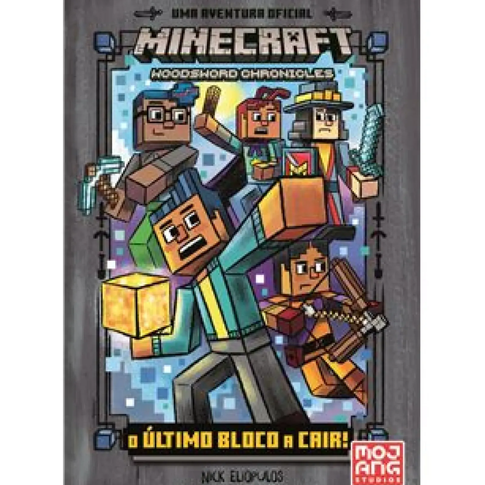 Booksmile Coleções Juvenis > O Último Bloco a Cair! de Nick Eliopulos - Minecraft N.º 6