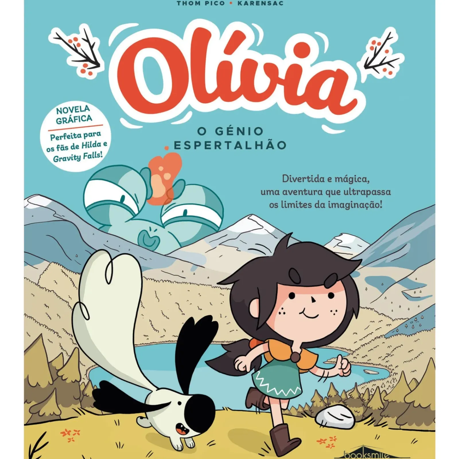 Booksmile Banda Desenhada E Novelas Gráficas > Olívia Nº 1 - o Génio Espertalhão de Thom Pico
