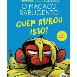 Nuvem De Letras Banda Desenhada E Novelas Gráficas > O Macaco Rabugento 2: Quem Atirou Isto? de Suzanne Lang