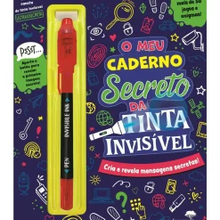 Jacaranda Atividades > O Meu Caderno Secreto da Tinta Invisivel de TINTA INVISIVEL