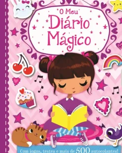 New Booksmile O Meu Diário Mágico de Amanda Enright - Com Jogos, Testes e Mais de 500 Autocolantes! (3ª Edição)
