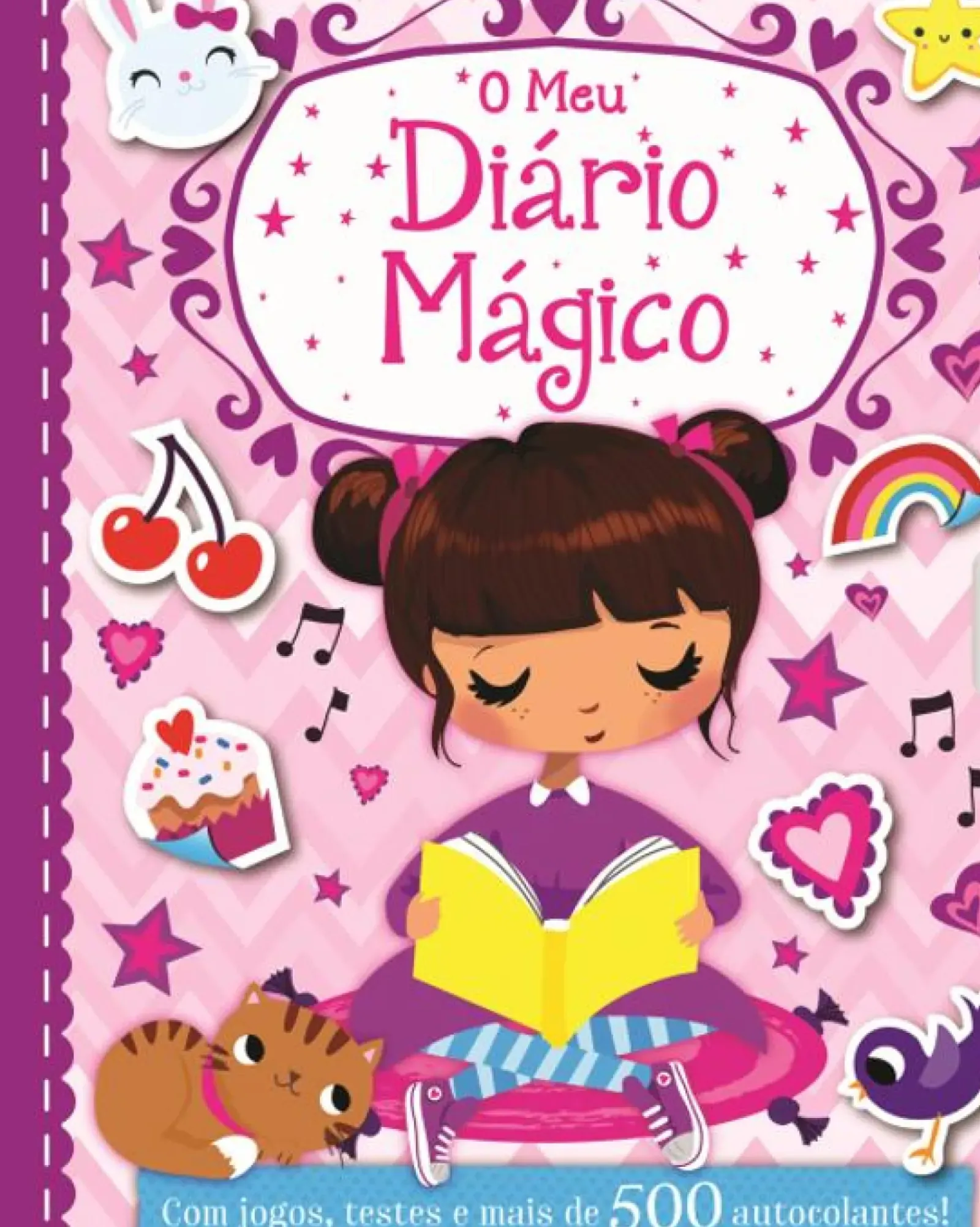 New Booksmile O Meu Diário Mágico de Amanda Enright - Com Jogos, Testes e Mais de 500 Autocolantes! (3ª Edição)