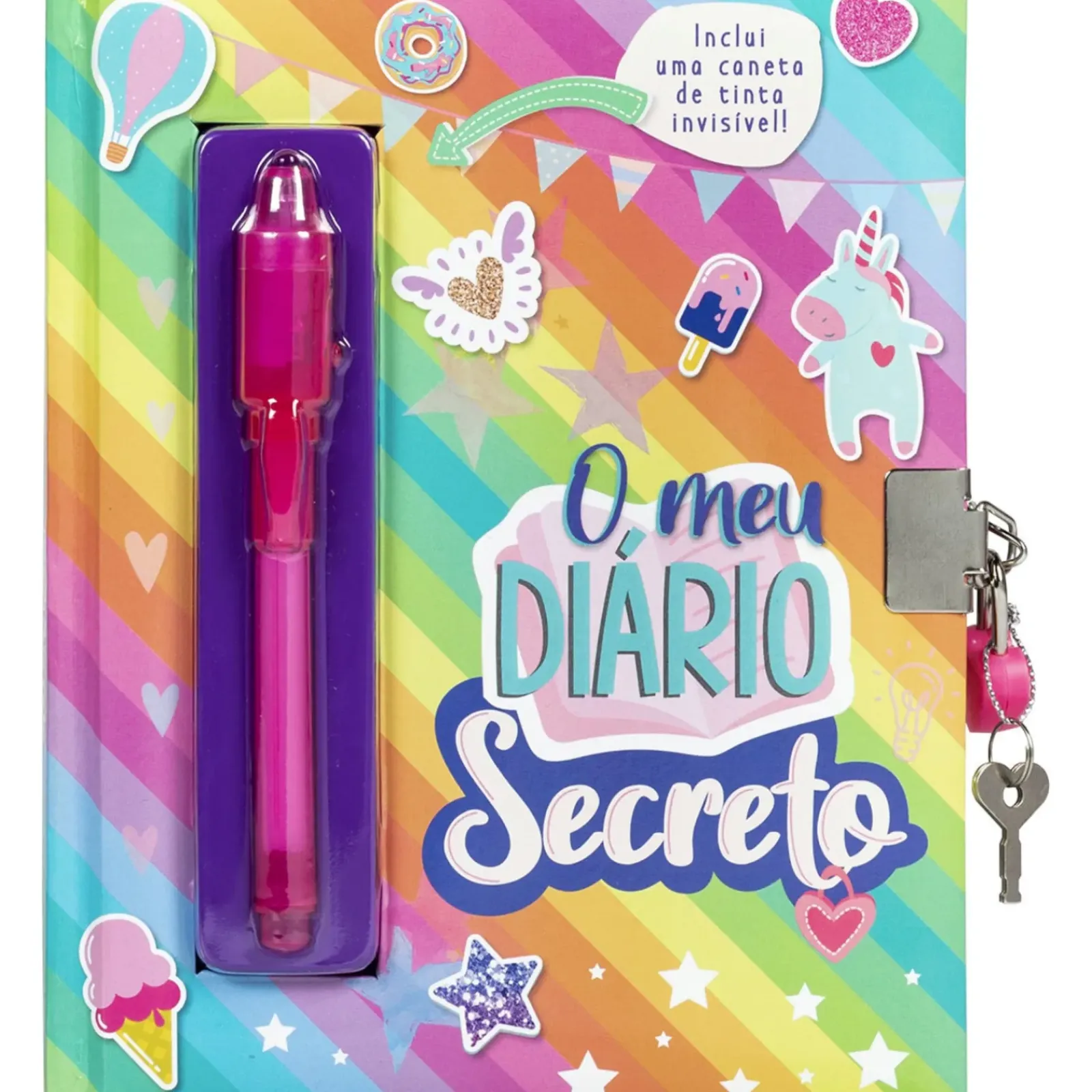 Clearance Porto Editora O Meu Diário Secreto (capa Arco-íris)