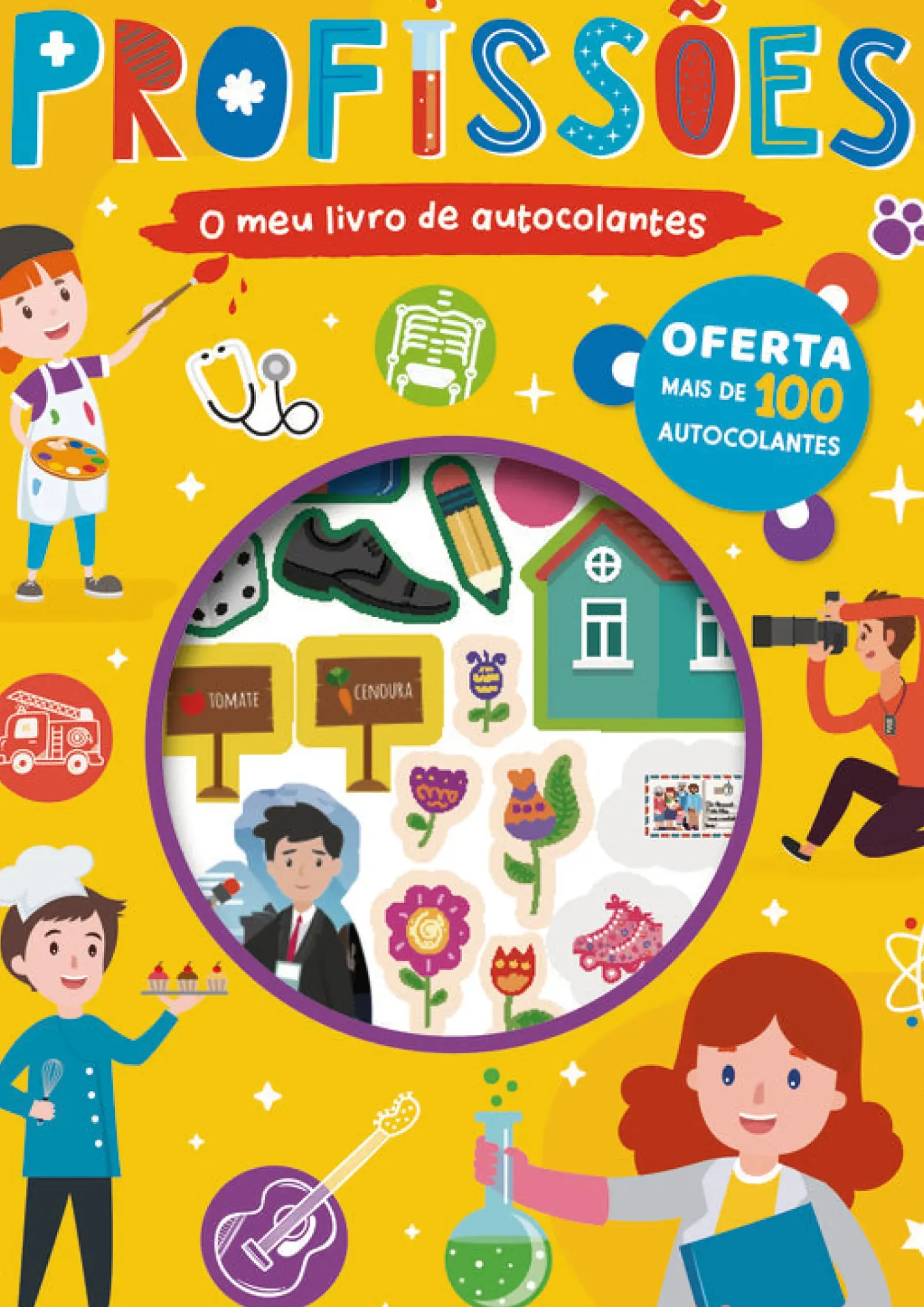Livros Mch Atividades > O Meu Livro Autocolantes - Profissões