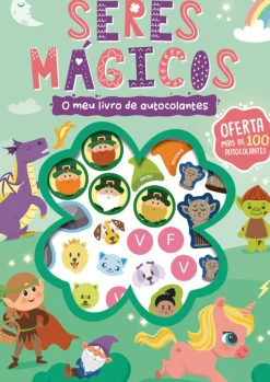 New Livros Mch O Meu Livro Autocolantes - Seres Mágicos