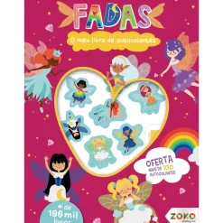 Zoko O Meu Livro de Autocolantes - Fadas: Livro de Atividades com Oferta de Autocolantes