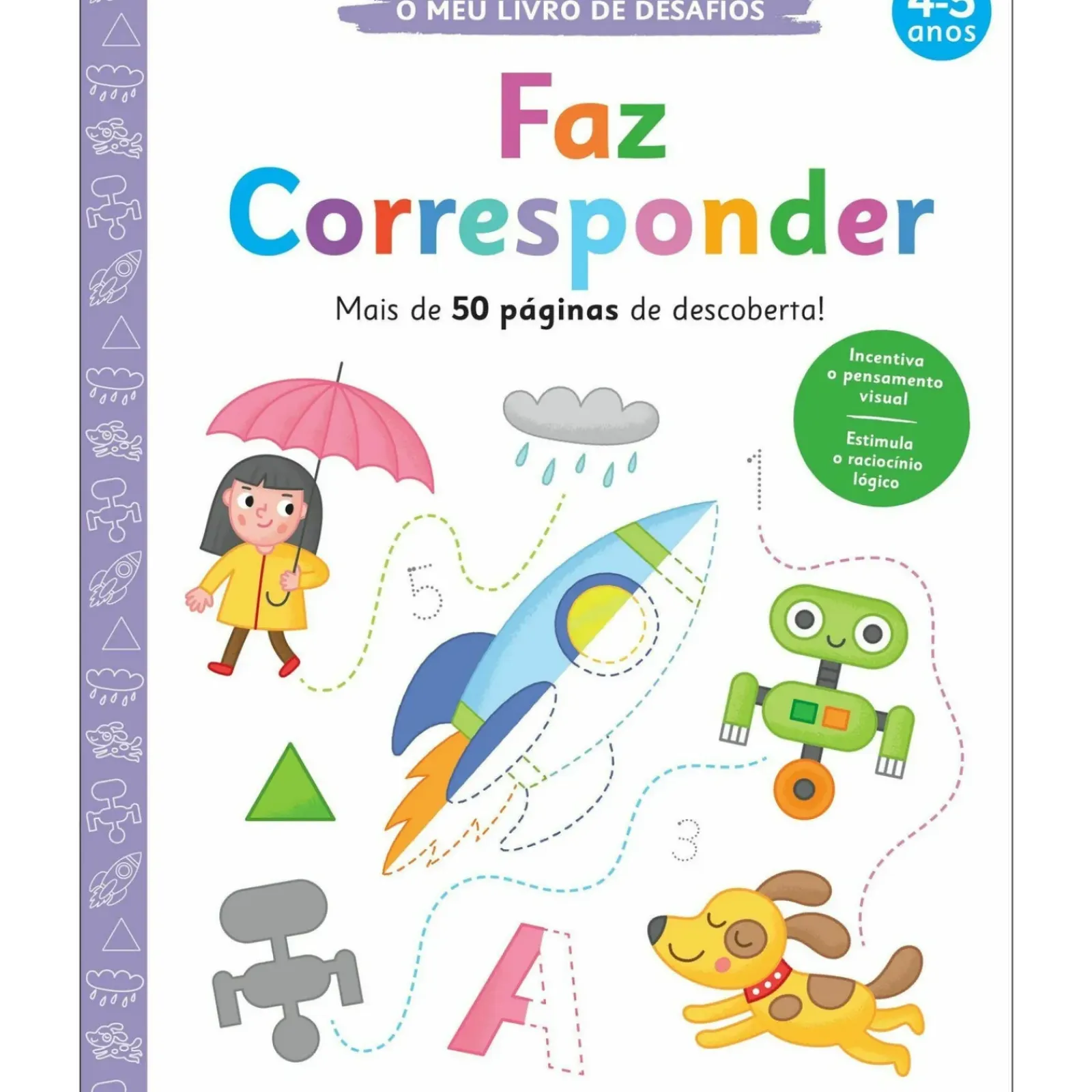 Outlet Booksmile O Meu Livro de Desafios - Faz Corresponder de Amanda Lott
