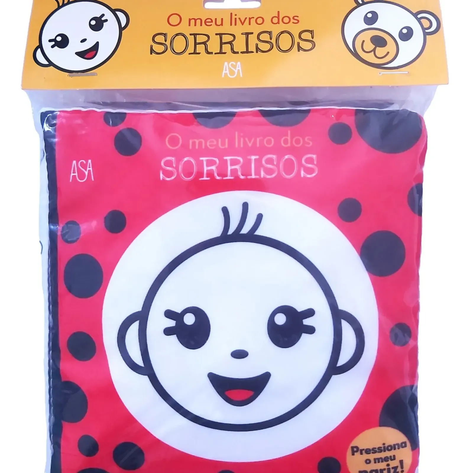Asa Bebé > O Meu Livro dos Sorrisos de Anne Sofie Sternberg e Eva Sanz