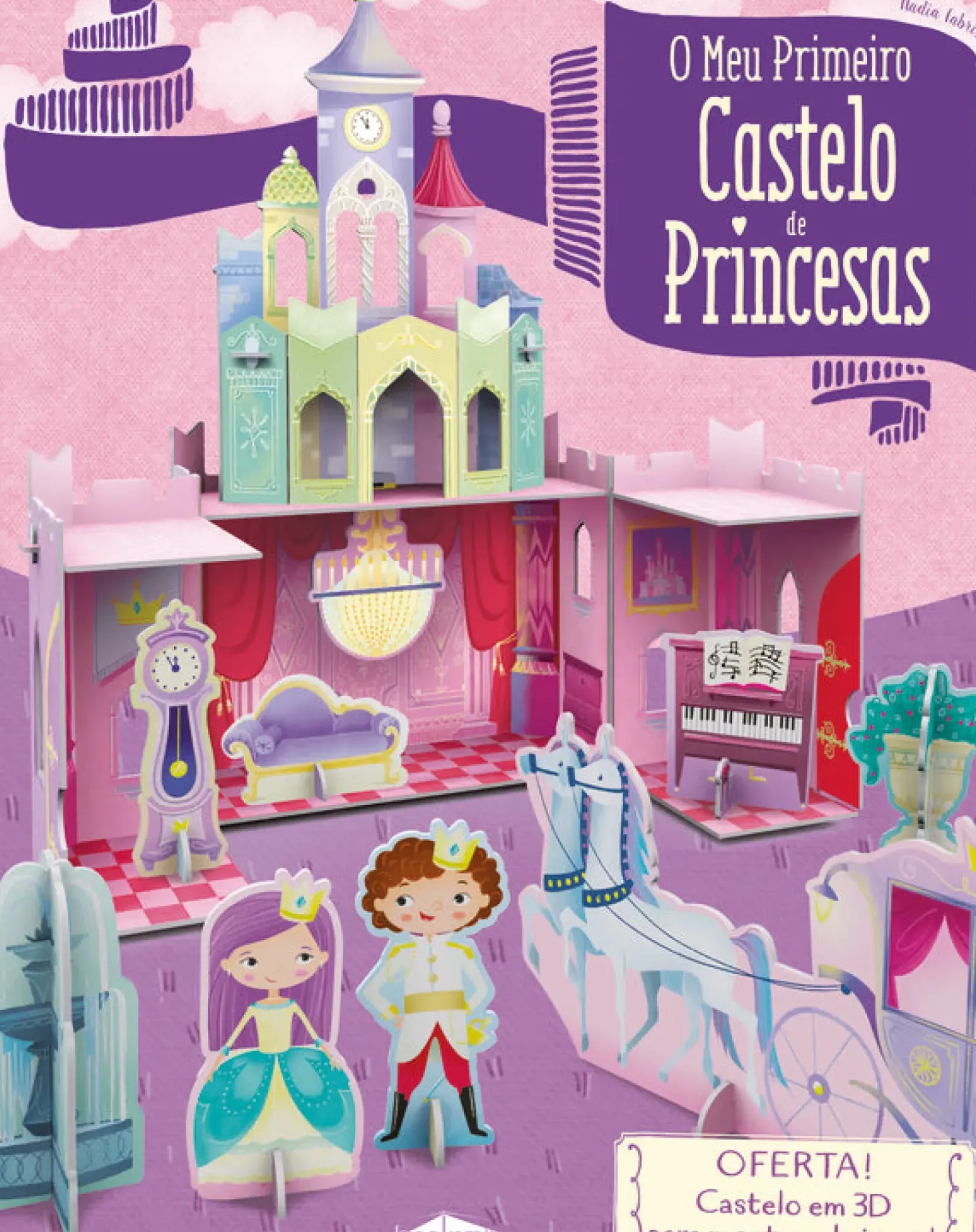 New Booksmile O Meu Primeiro Castelo de Princesas de Irena Trevisan