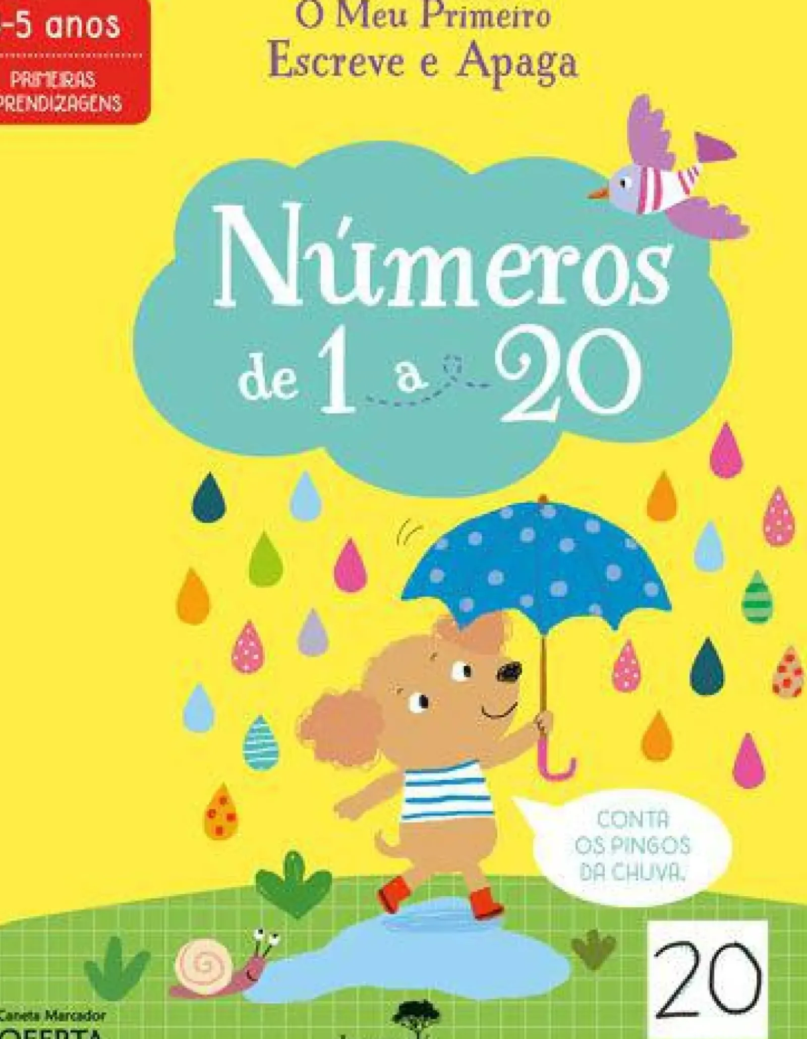 Clearance Jacarandá O Meu Primeiro Escreve e Apaga - Números 1 a 20