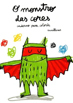 Nuvem De Letras O Monstro das Cores de Anna Llenas - Caderno para Colorir (5ª Edição)